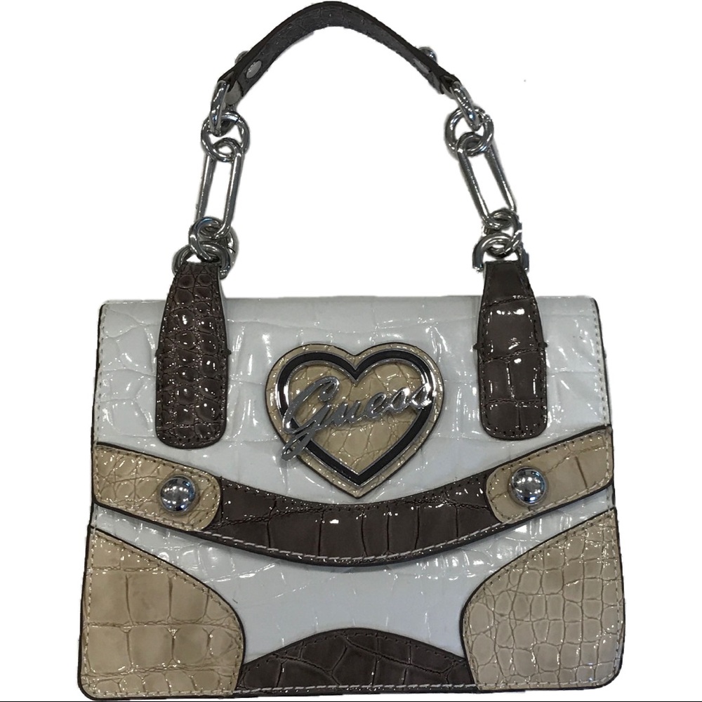 RETRO GUESS HANDHELD/CROSSBODY BAG